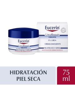 Crema Corporal Emoliente Urea 5% Eucerin x 75 Ml