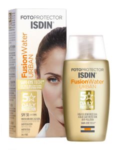 Fotoprotector Fusion Water Urban Spf 30 Isdin x 50 ml