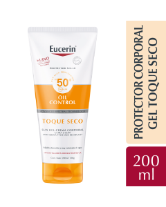 Protector Solar Oil Control Toque Seco Corporal FPS 50+ Eucerin x 200 ml