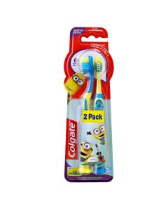 Cepillo Dental Colgate Smiles Minions 6 + años x 2 Un