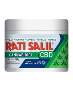 Crema Analgesica Antiinflamatoria Rati Salil CBD Cannabidiol x 150 g.