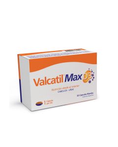 Suplemento Dietario Valcatil Max D3 Capsulas Blandas X 60 Unidades