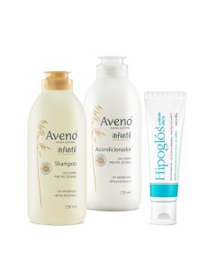 Kit Aveno Capilar Bebes y Niños Aveno + Hipoglós Cuidado Diario 30 G