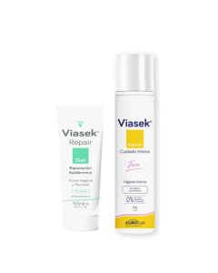 Combo Viasek Cuidado Intimo + Gel Reparador