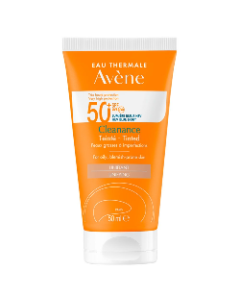 Protector Solar Cleanance Spf 50+ Emulsión Con Color Para Pieles Acneicas Avene X 50 Ml