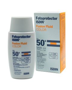 Fotoprotector Fusion Fluid Color Spf 50 Isdin X 50 Ml