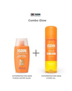 Combo Isdin Proteccion Solar  Fusion  Magic Glow + Hydrooil 30+ 