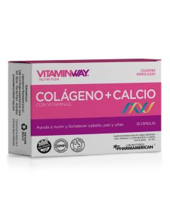 Colágeno + Calcio  Vitamin Way X 30 Cápsulas